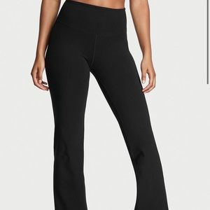 Victorias Secret cotton high waist flare legging, L, NWT